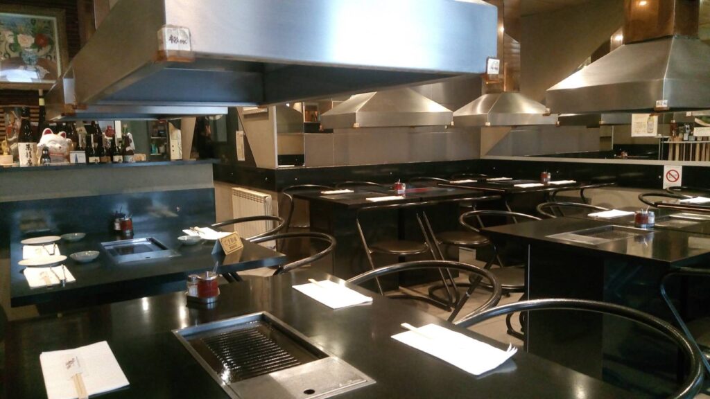 Vente fonds de commerce restaurant Yakiniku avec extraction