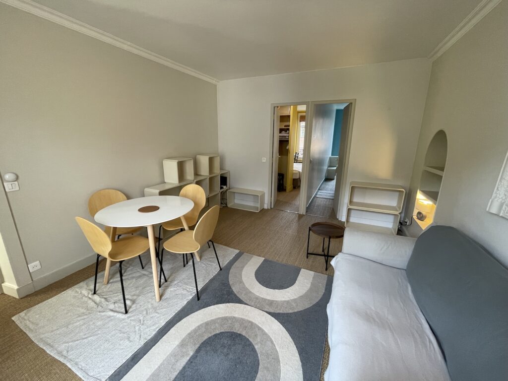 Appartement meublé 3 pièces – 49,47 m² – Paris 12ᵉ – Rue de Cotte